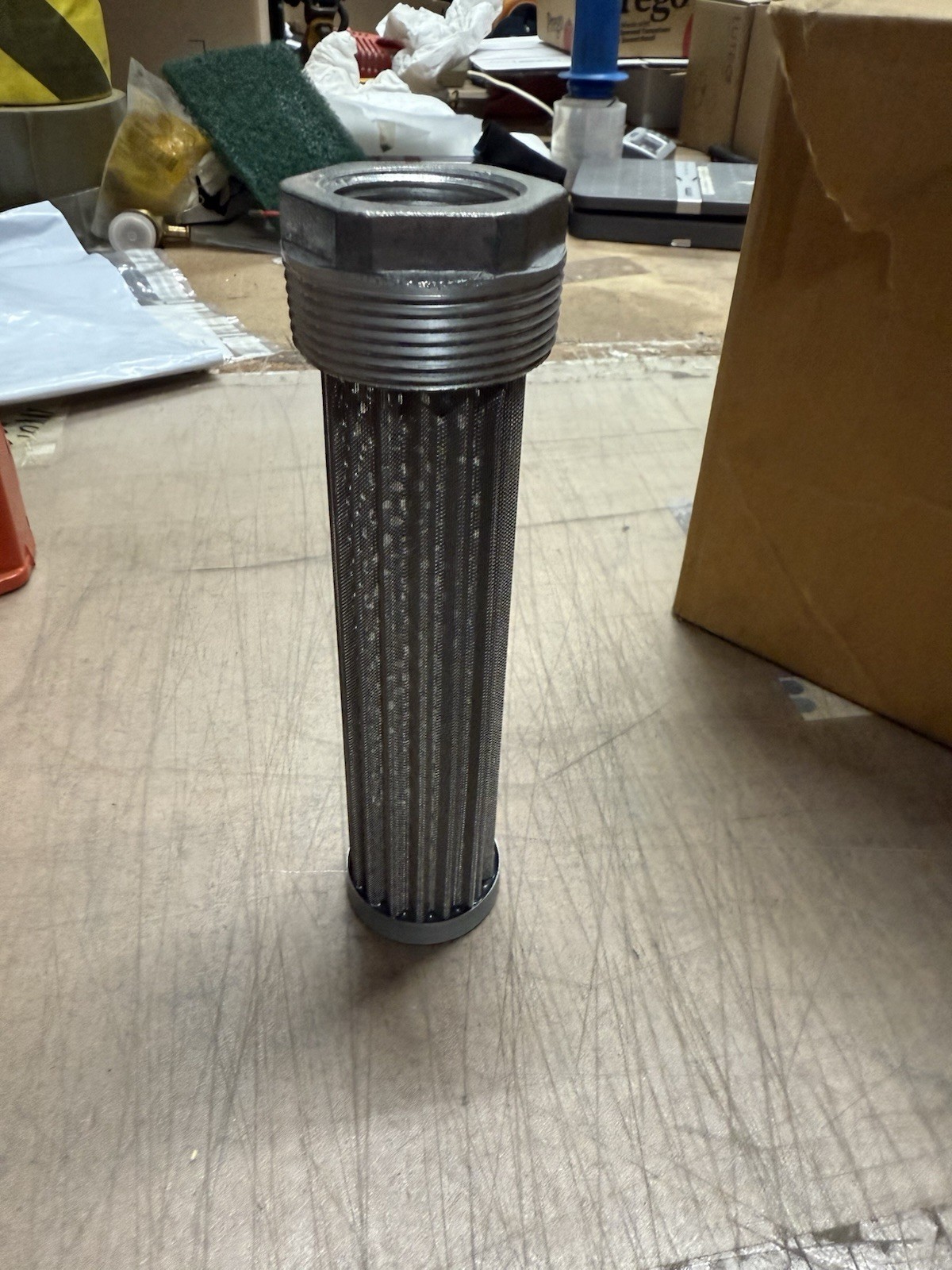 ZINGA HYDRAULIC STRAINER 1" X 1-1/2" BUSHING 60 MESH TF101560 TF 101560 S5