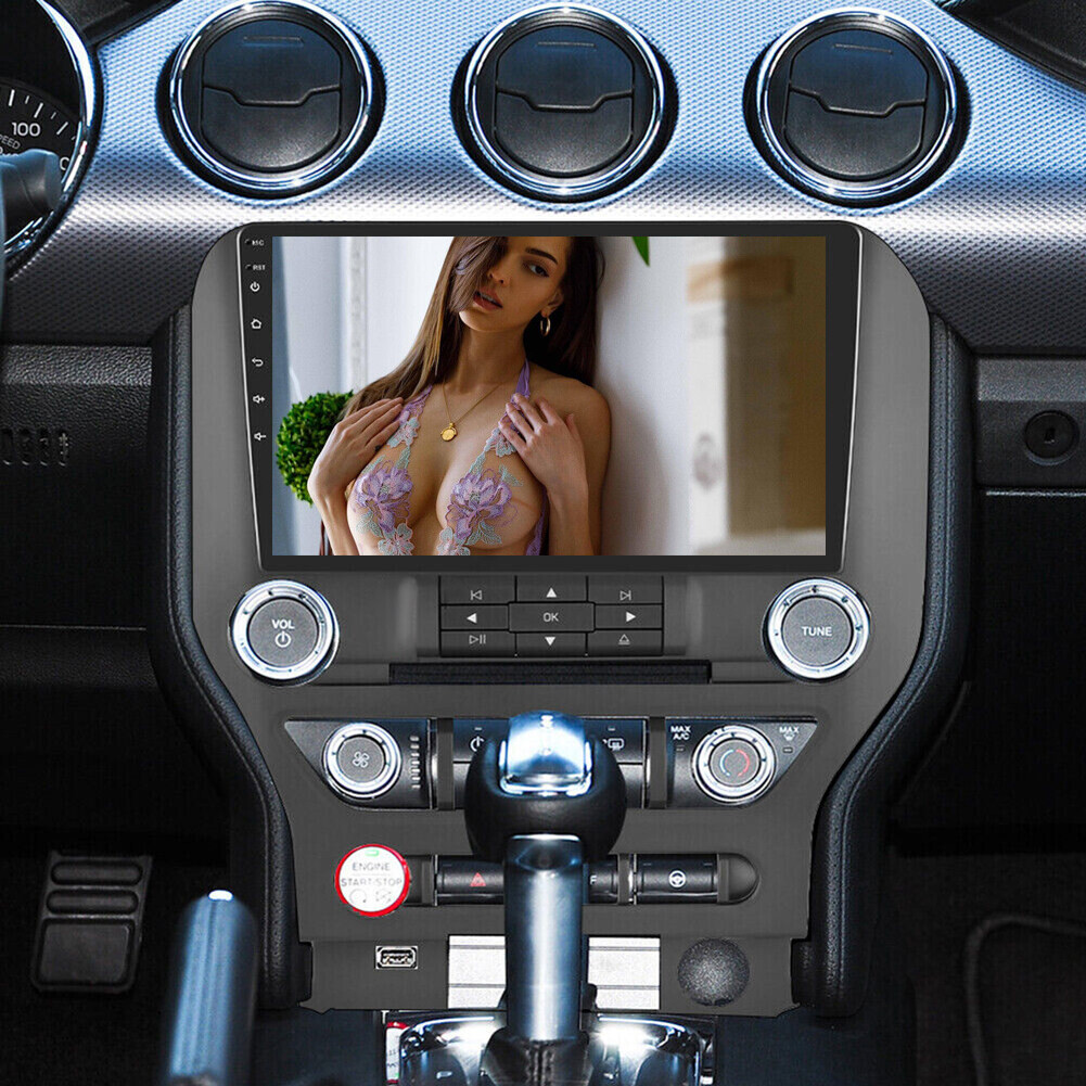 For Ford Mustang 2015 2016 2017-2021 Radio GPS Head Unit, CarPlay & Android Auto