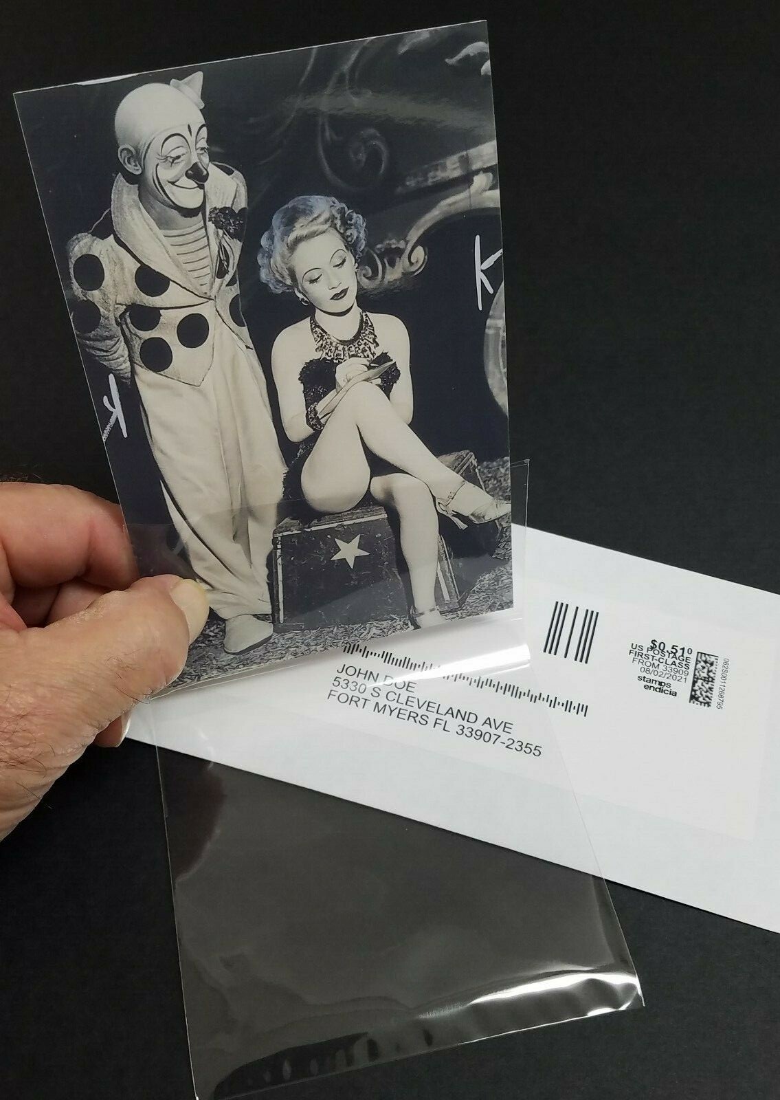 Circus, Clown, Carnivals, Posters, vintage 4" x 6" photo reprint Quality 347