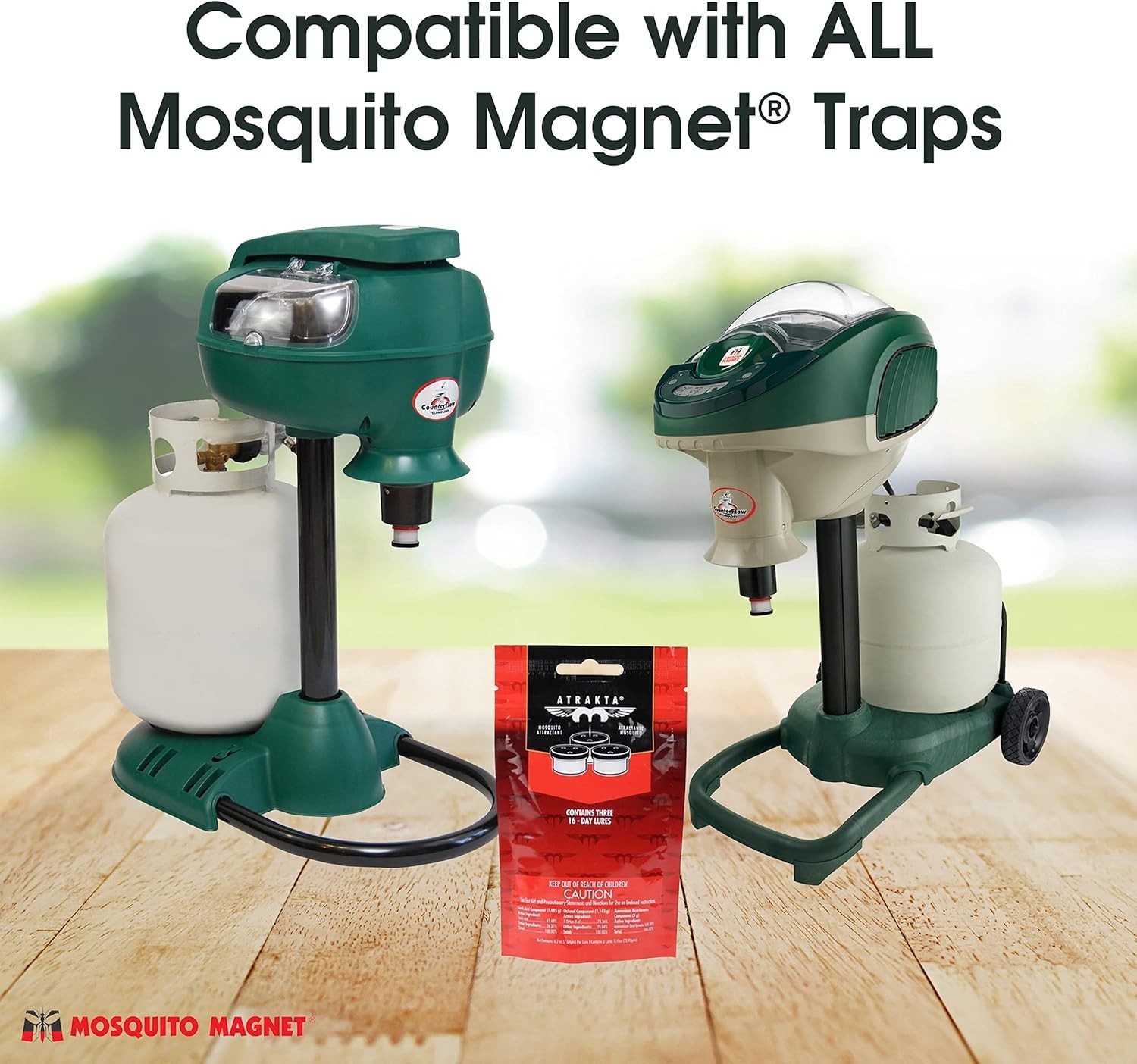 Mosquito Magnet ATRAKTA Mosquito Trap Attractant Pods – ATRAK3N - Lure for Traps