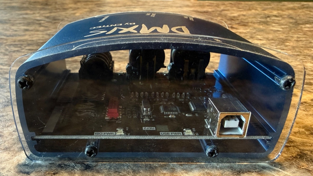 ENTTEC 70570 DMXIS HW 512 DMX STAGE LIGHTING CONTROLLER USB 2.0