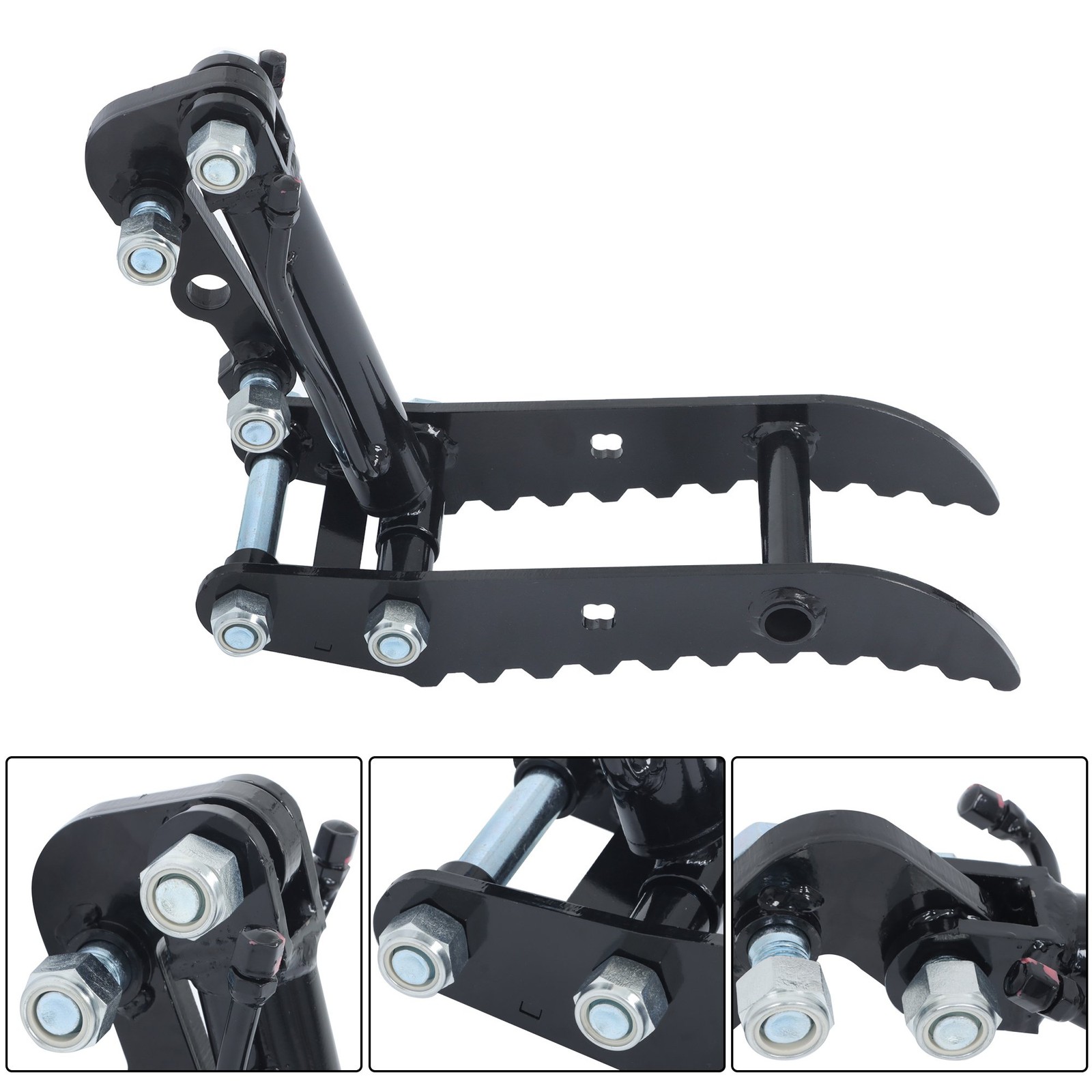 Hydraulic Thumb Clip Clamp Fits For Mini Excavators Small Digger Attachment Kit