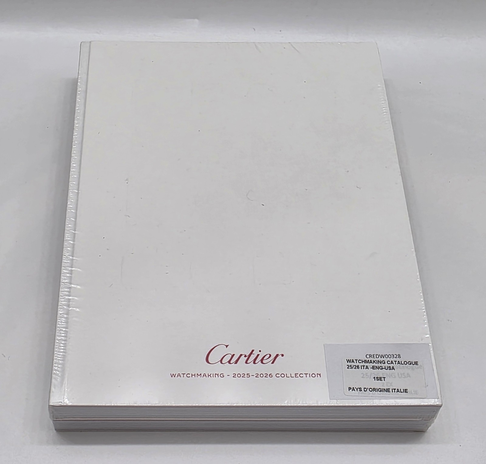 ORIGINAL CARTIER WATCHMAKING 2025/2026 COLLECTION CATALOG SET BRAND NEW
