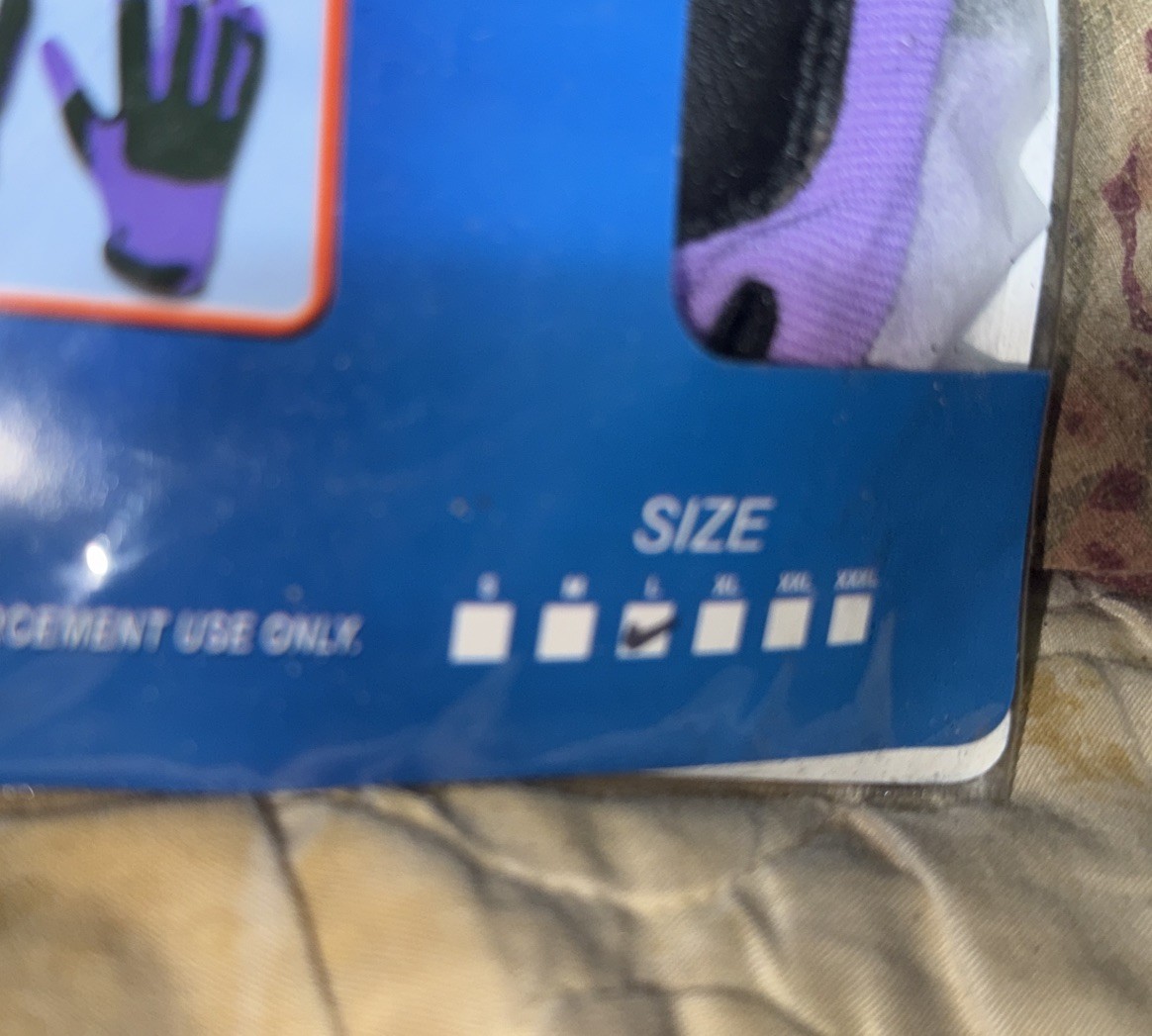 SELF DEFENCE WEIGHTED SAP GLOVES LRGE WITH STEEL SHOT INSIDE - Size Large