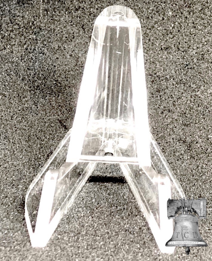 10 Display Stand Easel for Pocket Knives Small Knife Stands USA Air-tite CLEAR