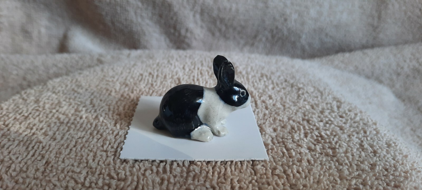 LITTLE CRITTERZ Bunny "Panda" Miniature Figurine New FREE SHIPPING LC712