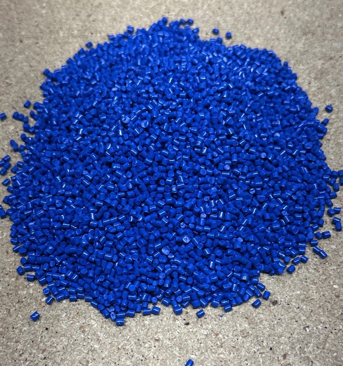 PP Plastic Pellets Polypropylene Resin Material Injection Molding Blue 10 Lbs
