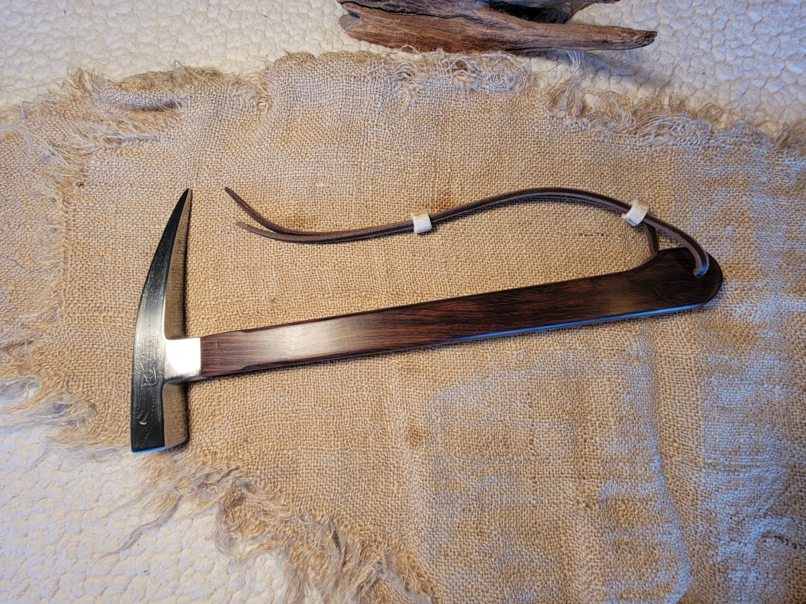 ANTIQUE HIBBARD SPENCER BARTLETT OVB ROCK PICK PROSPECTOR HAMMER NEW BRW HDL.