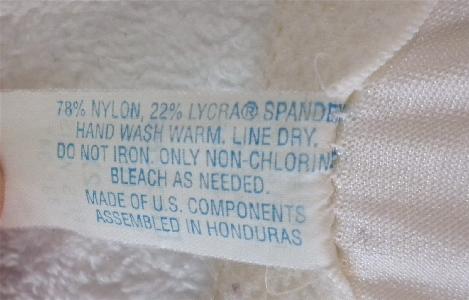 VINTAGE FLEXEES # 6868 WAIST CINCHER NIPPER LONGLINE CORSET BONED 2X WHITE NYLON
