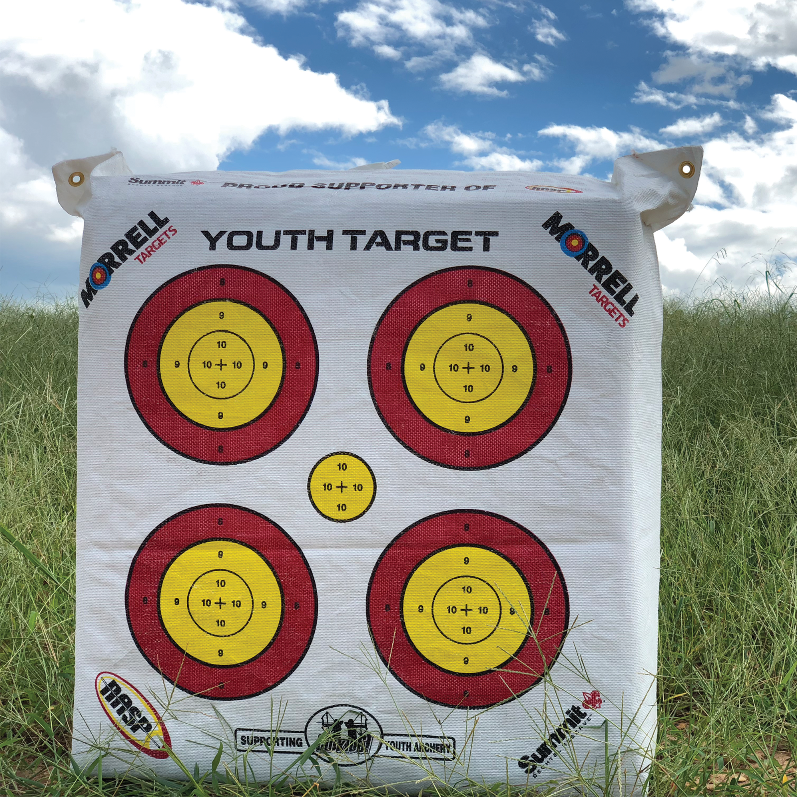 Morrell Youth Archery Target 80cm Face | Built for Youth NASP Practice