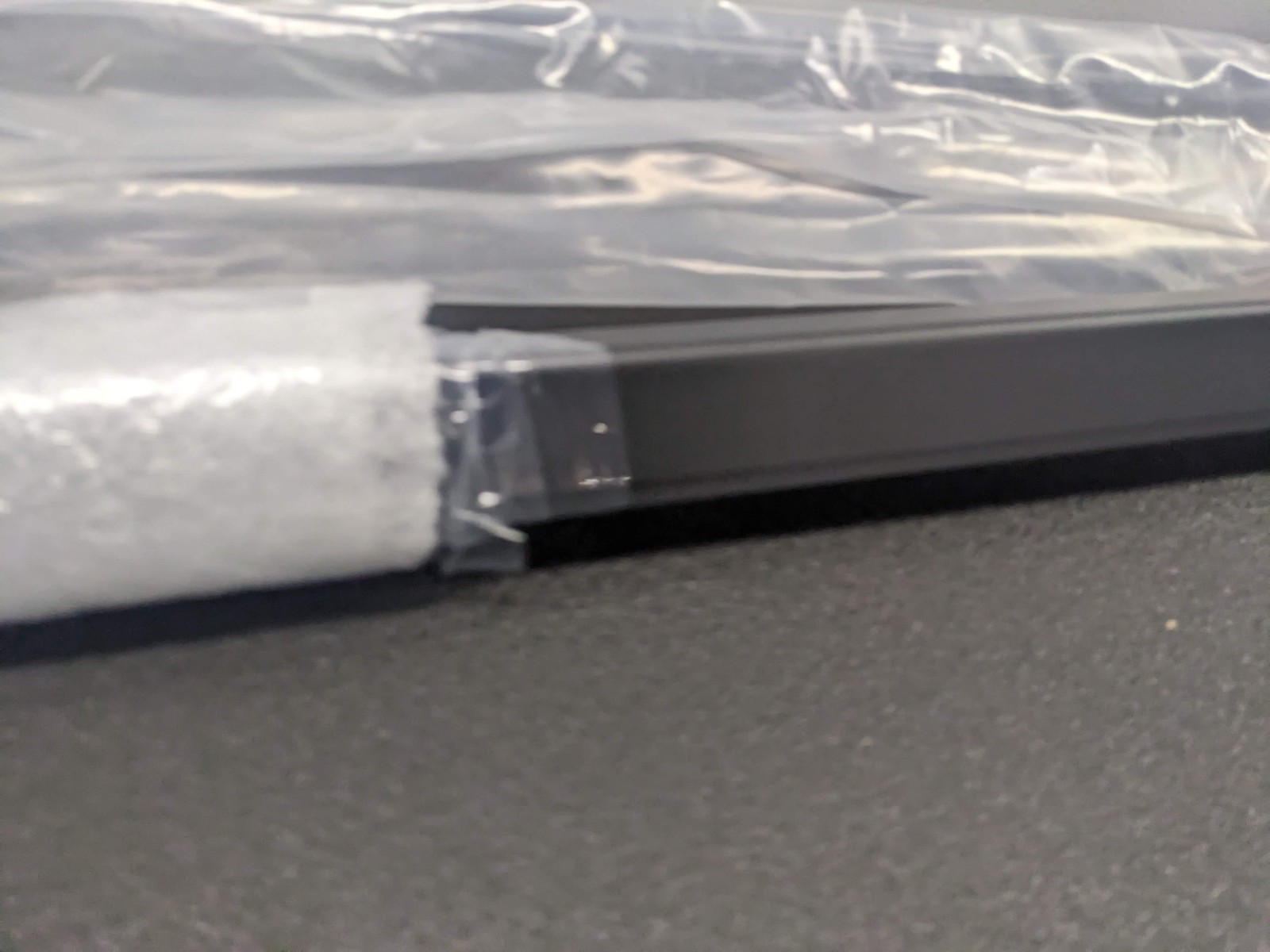 #bg654 Snap On Tools NEW kacgmled24b Matte Black with BLUE LED Corner Guard 2pc