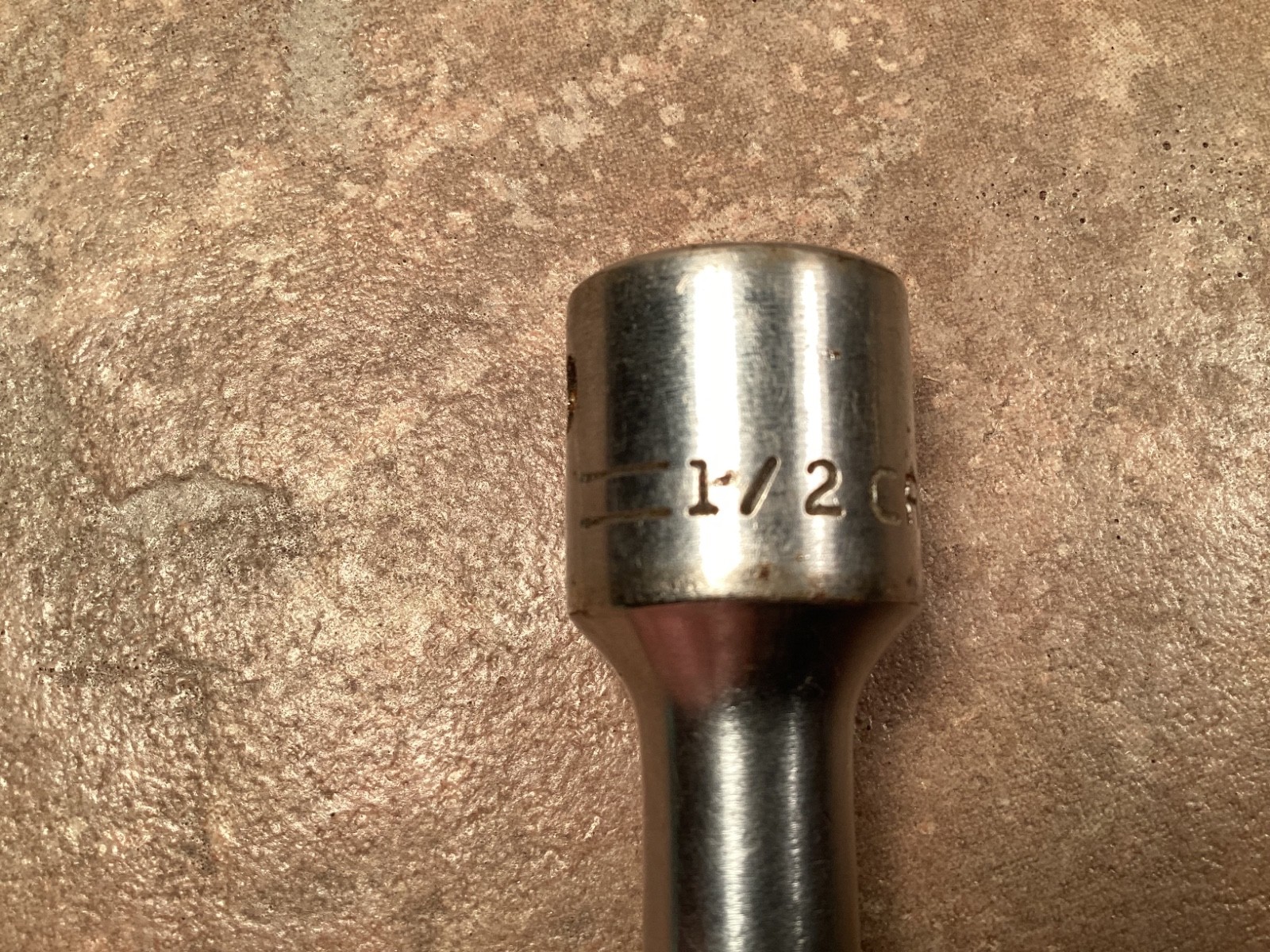 Vintage Craftsman Extension Bar =V= Series 1/2" Drive SAE 6" Forged Chrome USA