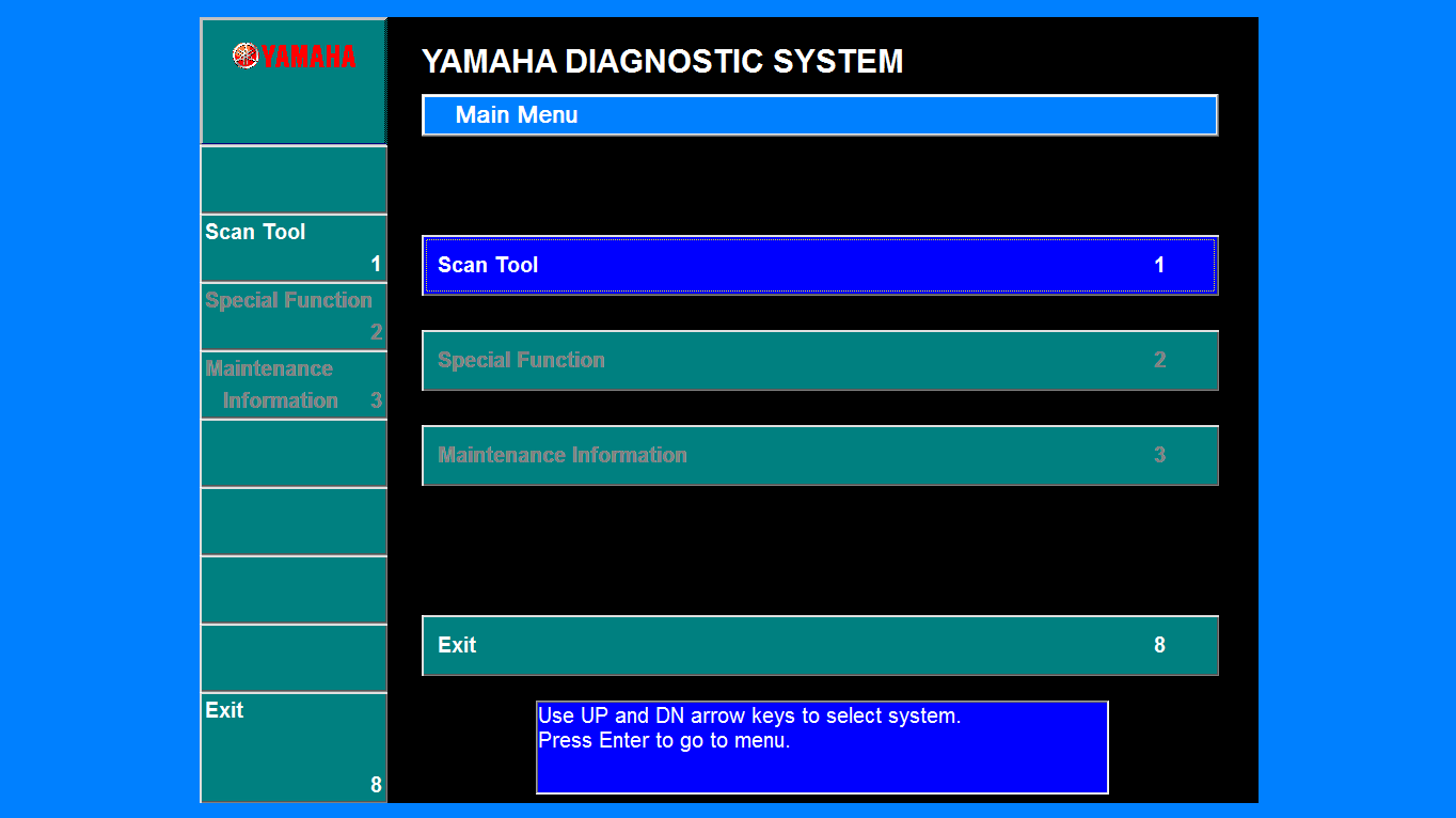 For Yamaha YDS Diagnostic cable set for Outboard / WaveRunner / Jet boat