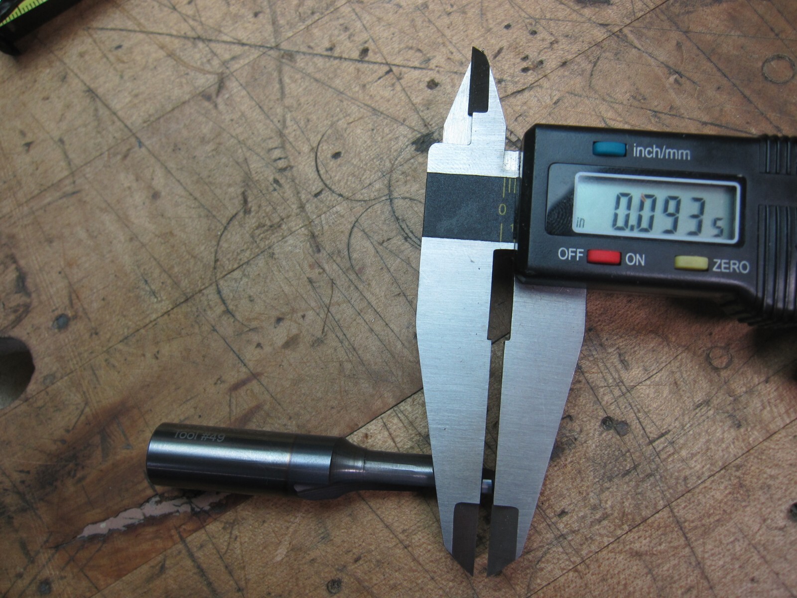 8 Solid carbide 1"-5 Acme single form thread mills boring bars 1/2" shank