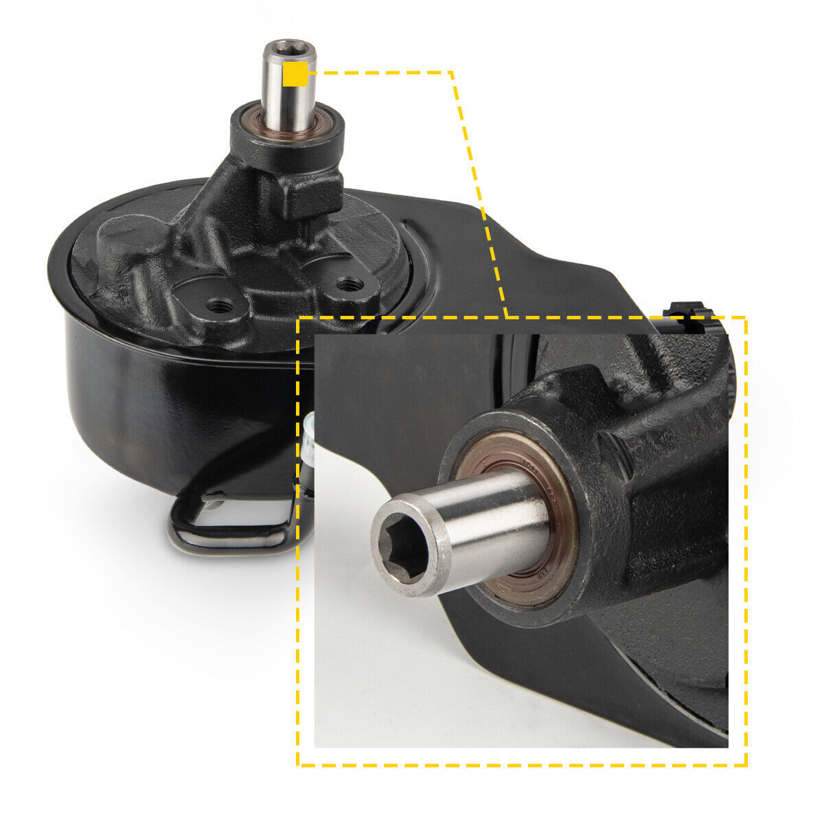 Power Steering Pump Fit For 99-06 Chevrolet Silverado 1500 5.3L Pickup 2003-2006