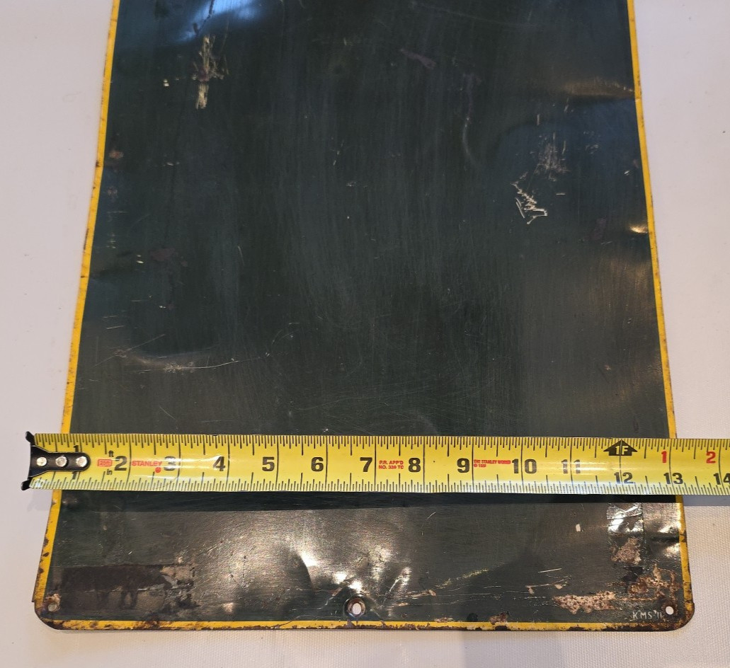 VTG Kayo Chocolate Drink Metal Sign Display Gas Station Soda Menu