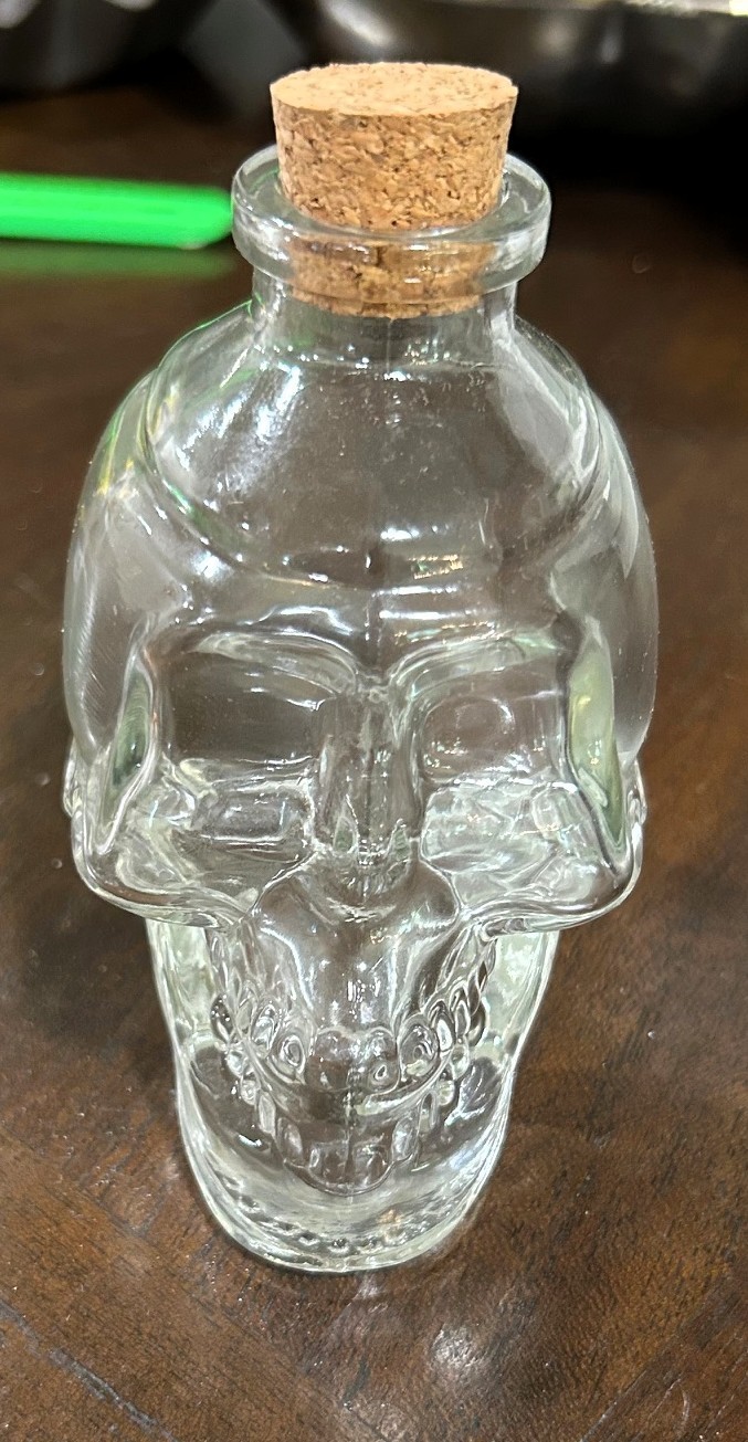 Fairly Odd Novelties FON-10021 Crystal Skull Decanter 125ml NEW!