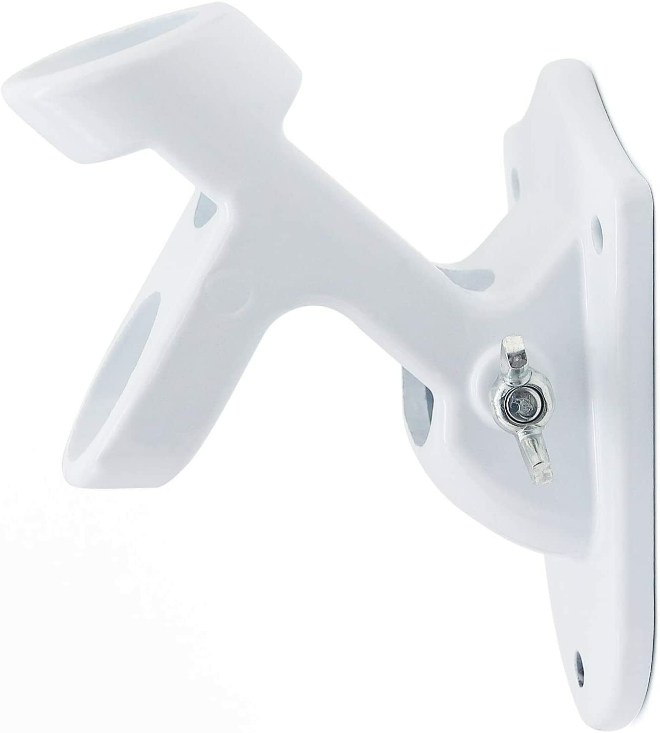 Flag Pole Holder 1'' Two-Position Iron Cast Rust Free Mounting Bracket for House