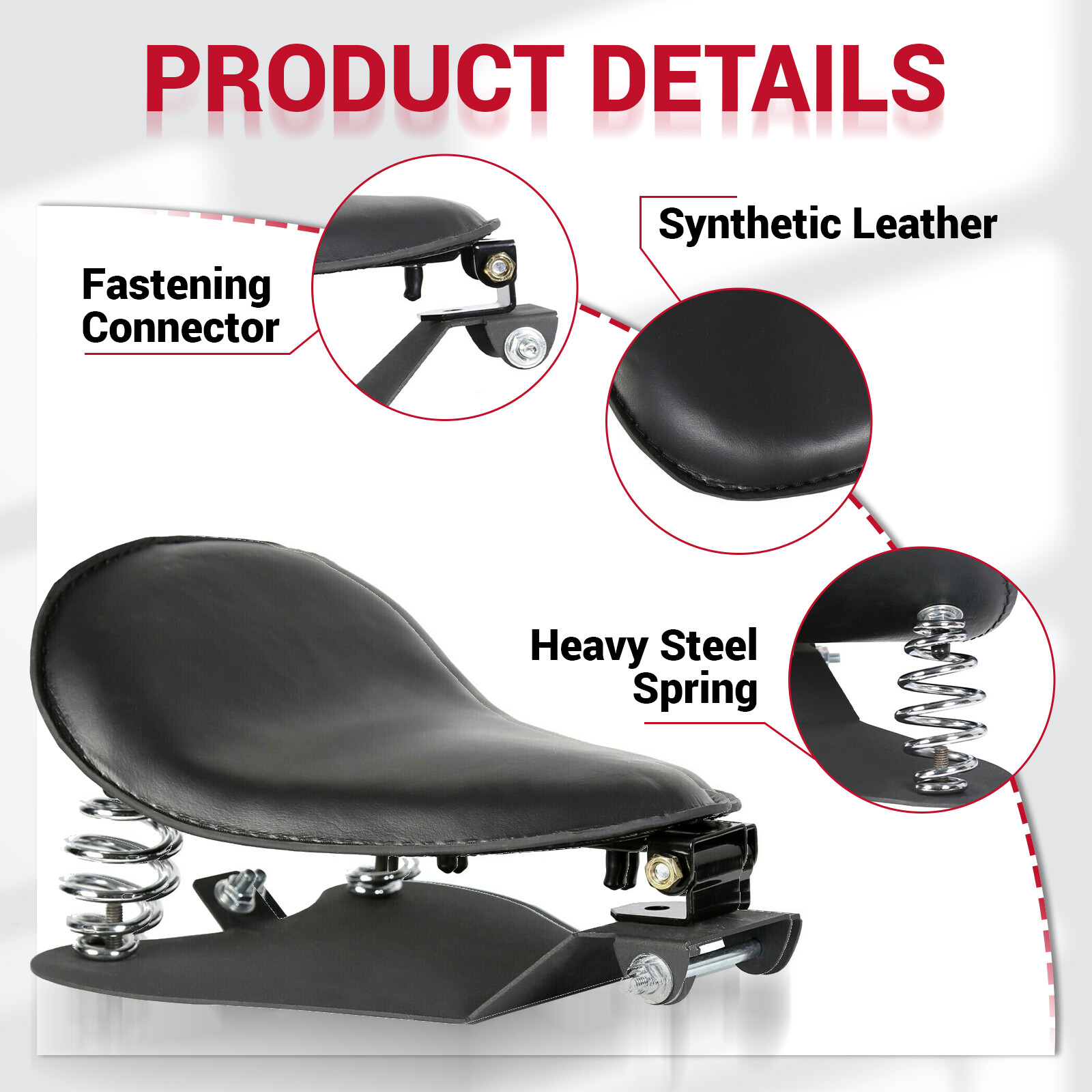 Motorcycle Solo Seat Spring Bracket Base For Harley Sportster Chopper Bobber