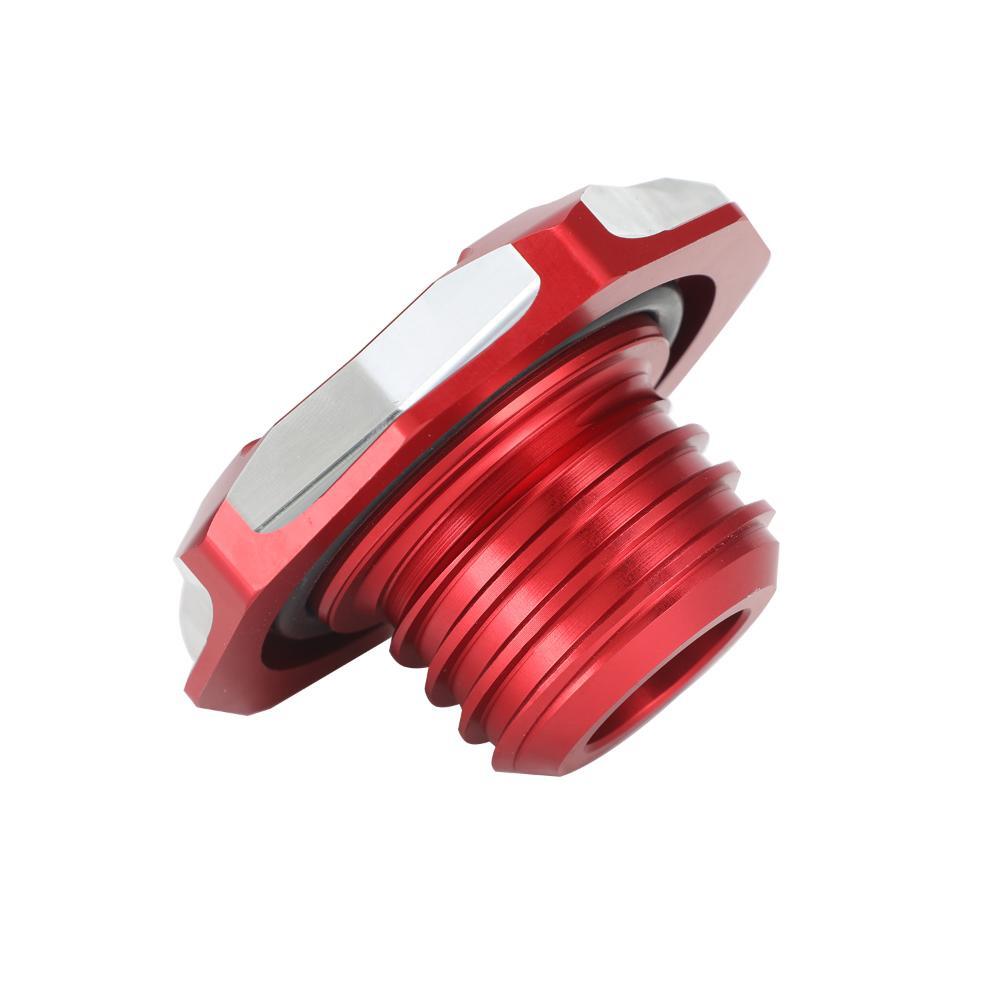 Dirt Bike Gas Fuel Tank Cap Cover CNC For Honda CRF110 CRF125 2019-2024 Red