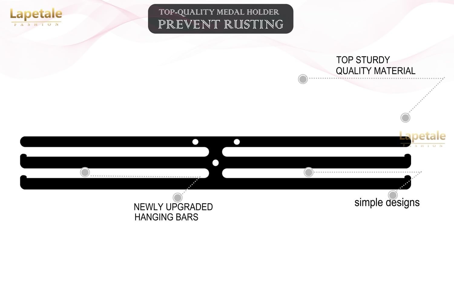 Race Medal Holder Wall Hanger,Marathon Medal Display and Runner Medal Hanger ...