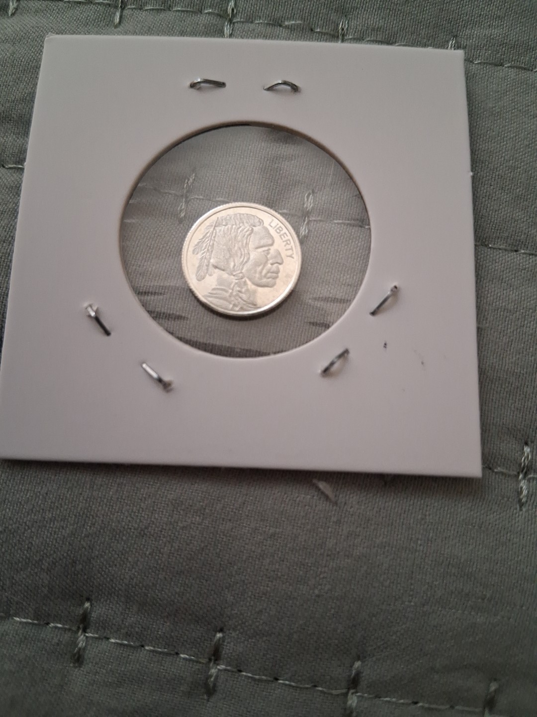 1 Gram Silver Buffalo/ Indian Round .999 FINE - Silver