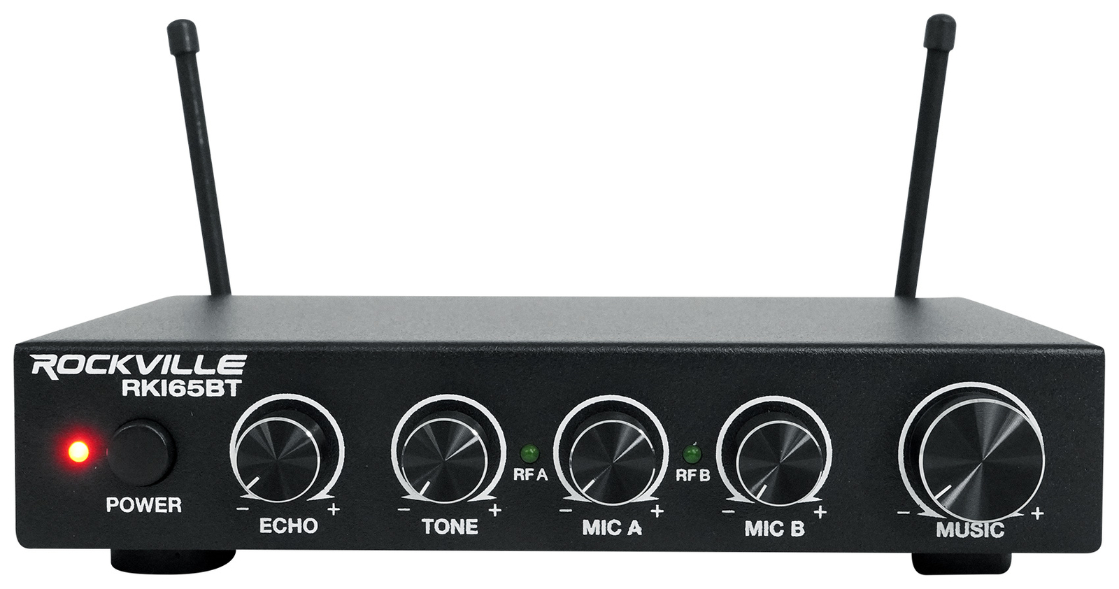 Rockville RKI65BT Karaoke Microphone System For Tablet/Smatphone/Laptop/TV+LED's