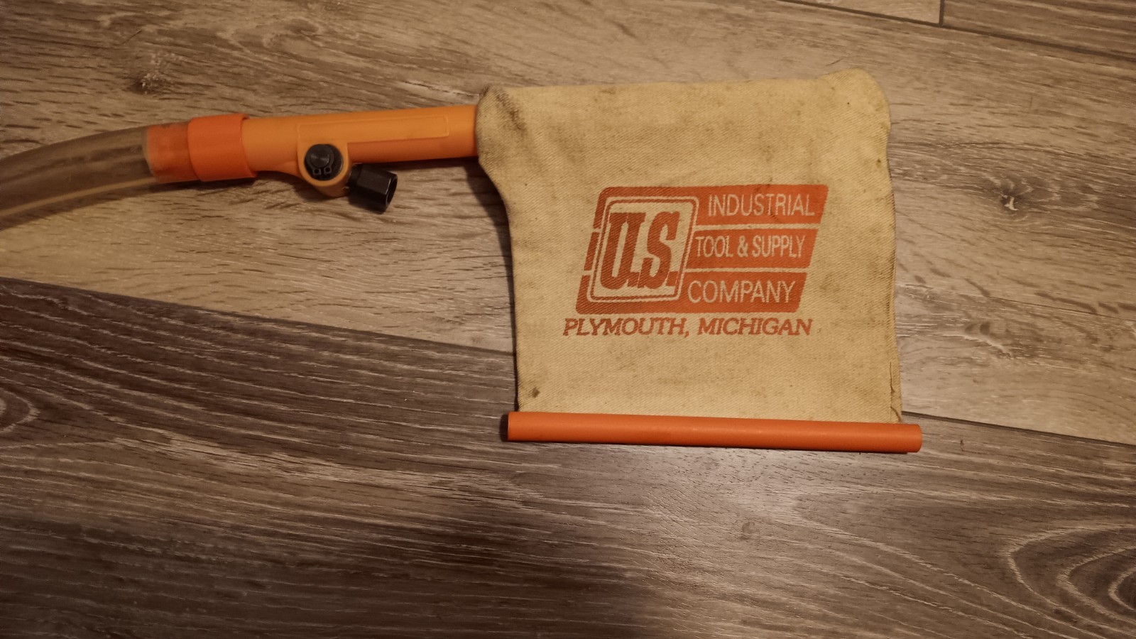 U.S. Industrial Tool Pneumatic Vacuum Dust Bag – Part No. U.S. TP‑675 – Used