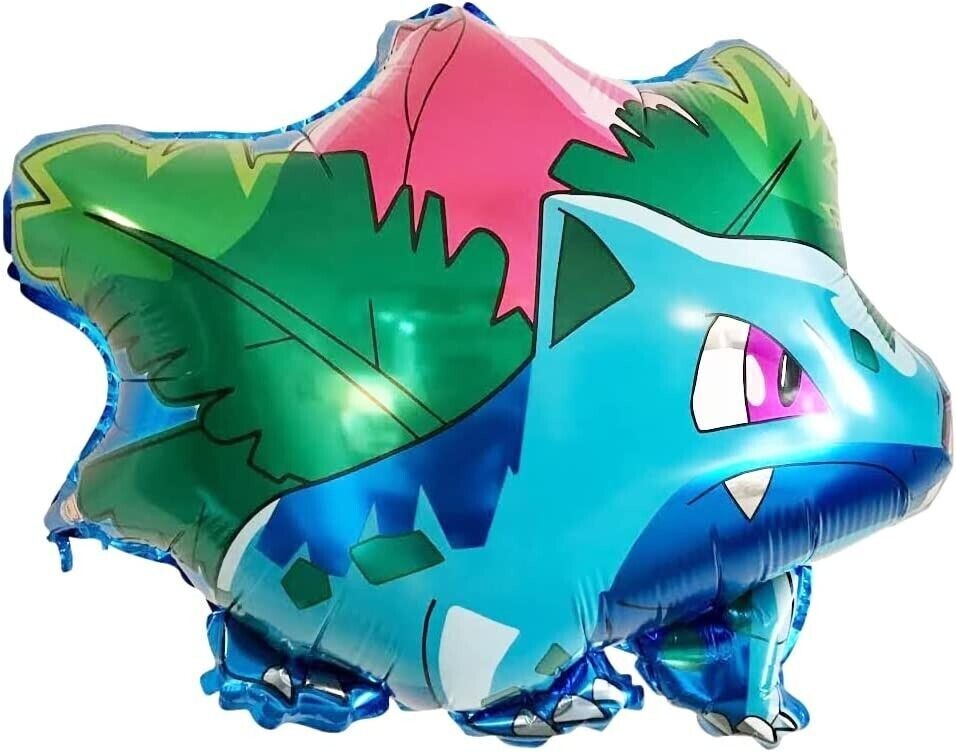 15 Pcs Balloons Pokemon Cartoon Foil Balloons for Kids Party Birthday Decor