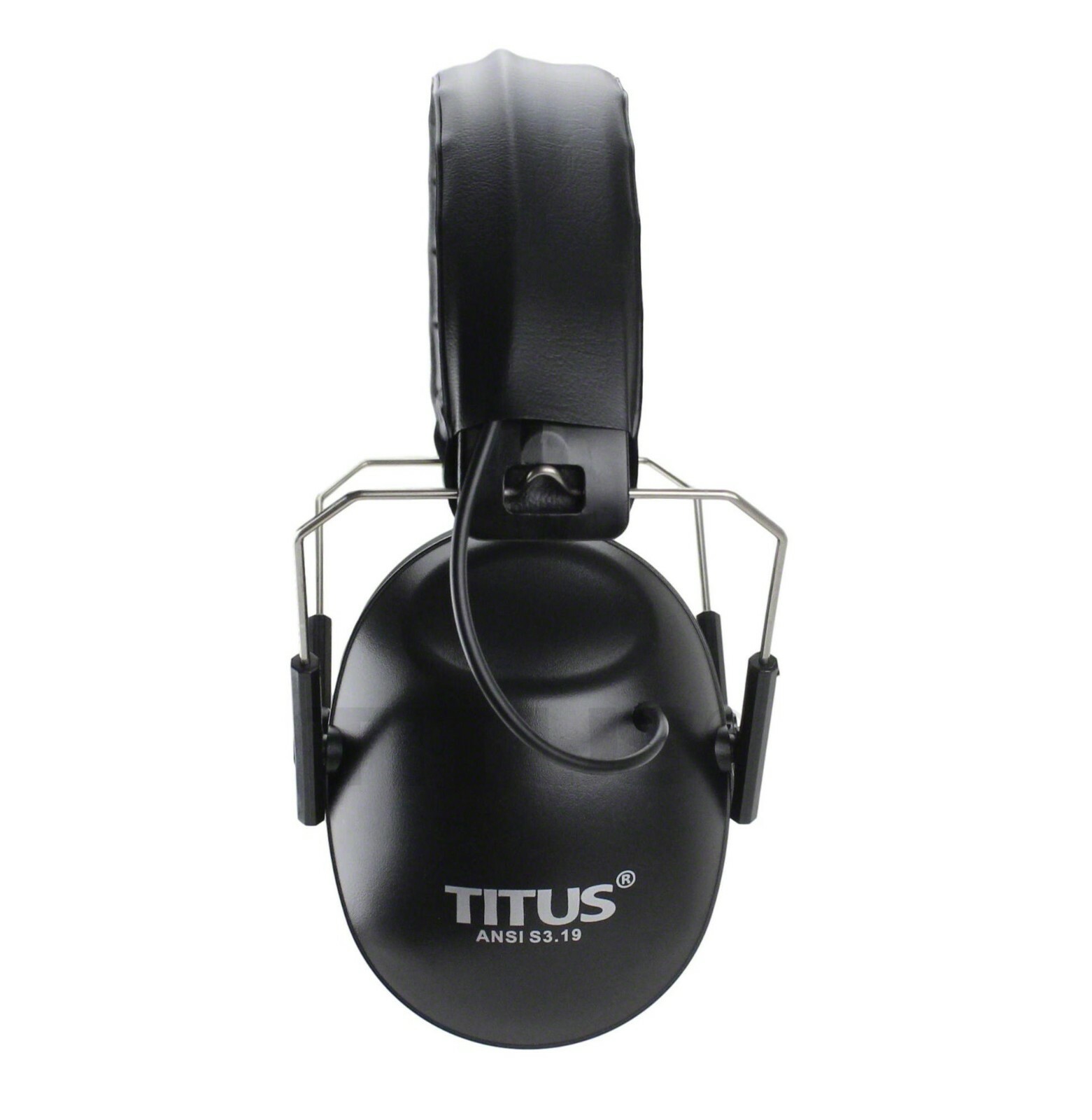 Titus Electronic Folding Earmuffs Noise Canceling Hearing Protection With Case