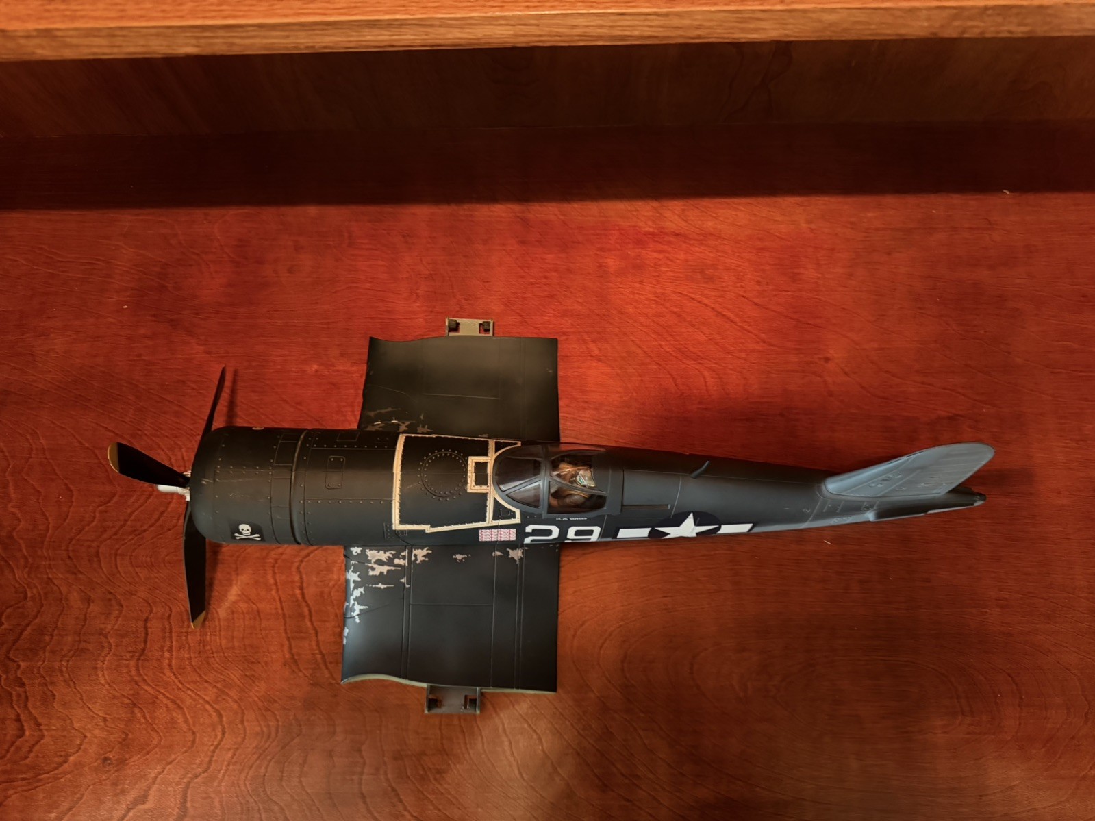 21st Century Toys XD F4Y-1D Corsair 1:18 Aircraft with Pilot Figure