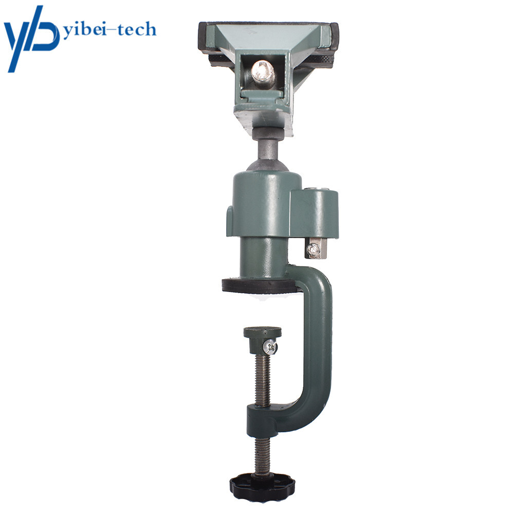 3" Aluminum Swivel 360° Rotating Universal Table Vise For Holding Small Parts