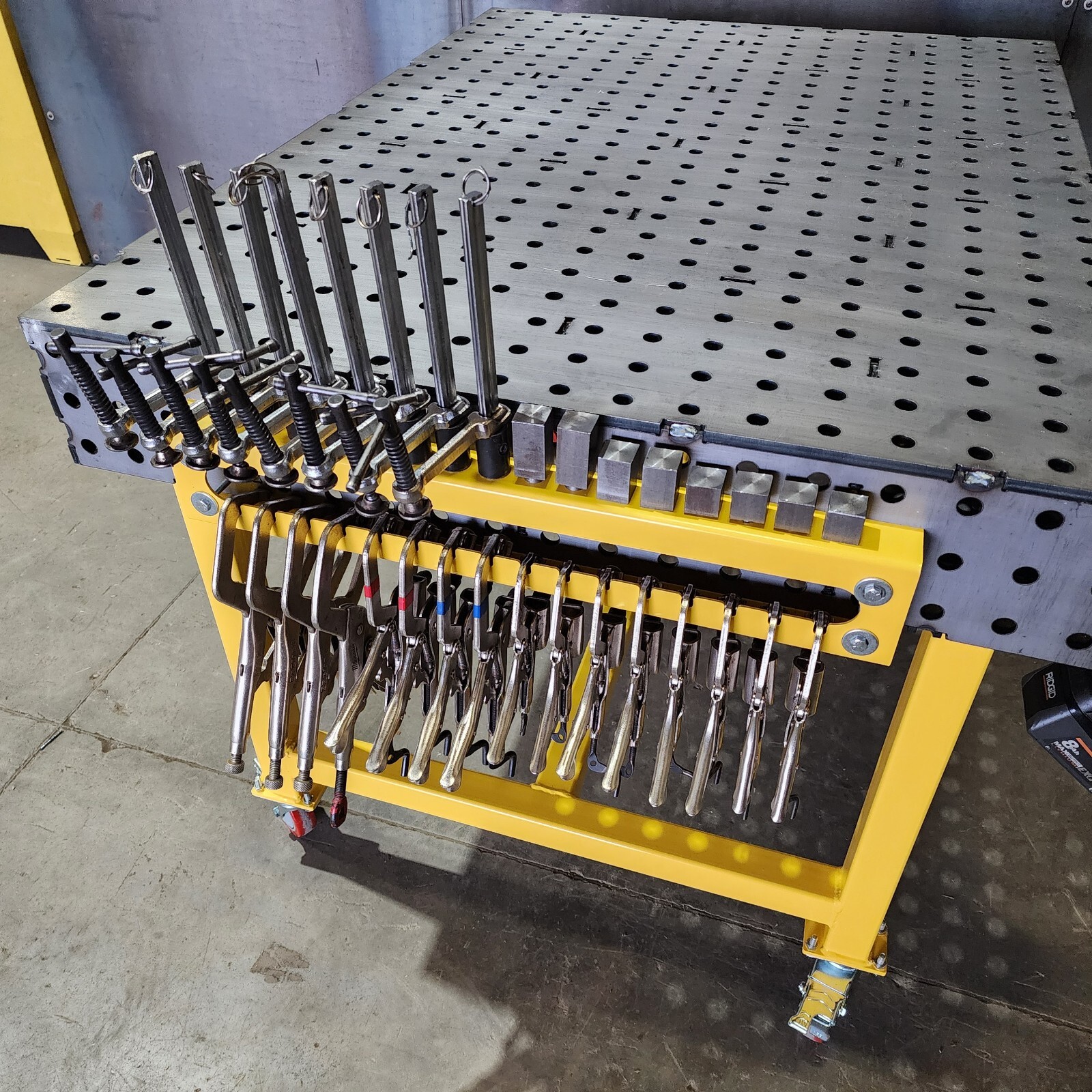 Clamp Rack For Welding Fabrication Fixture Tables