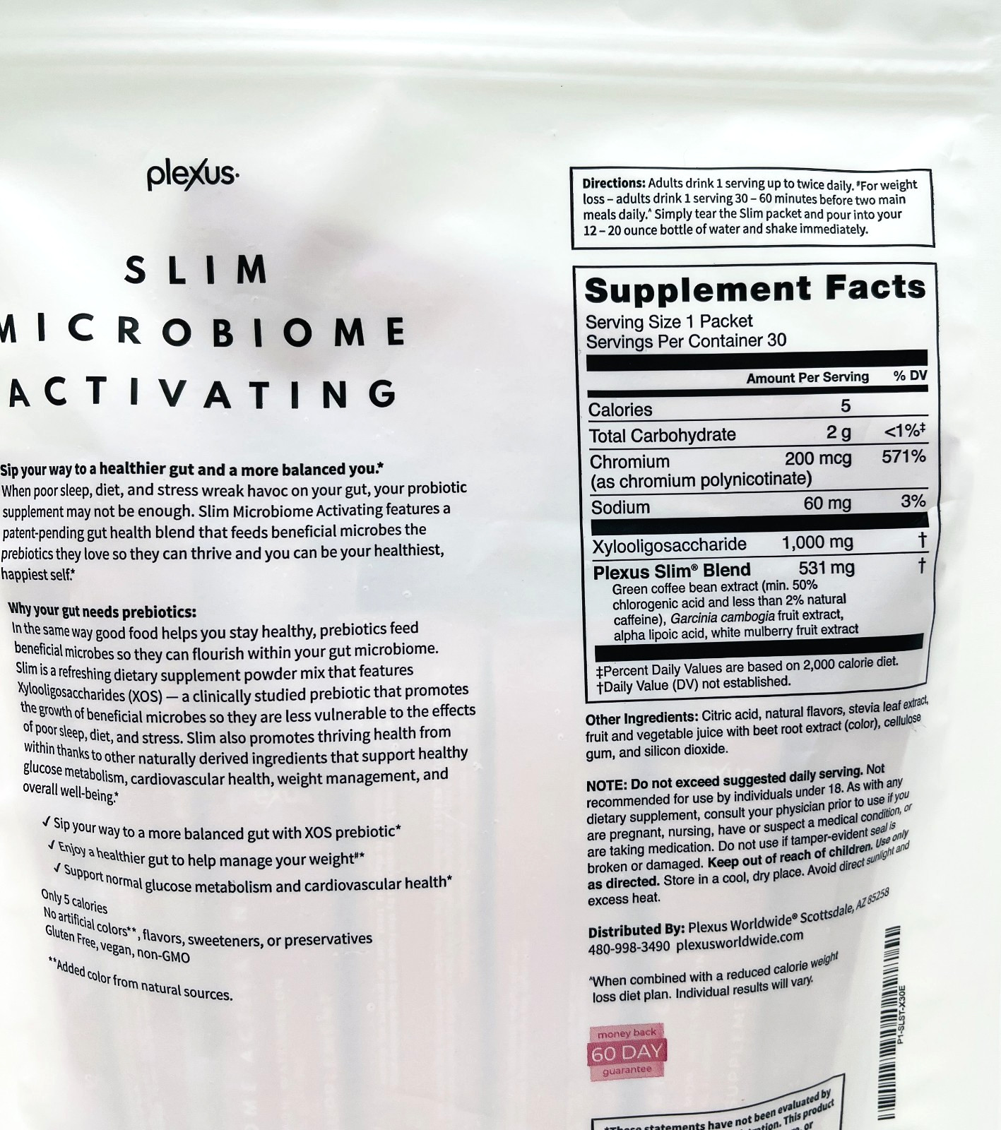 Plexus Slim Microbiome Activating Gut Health Series 30 Packets CHOOSE FLAVOR