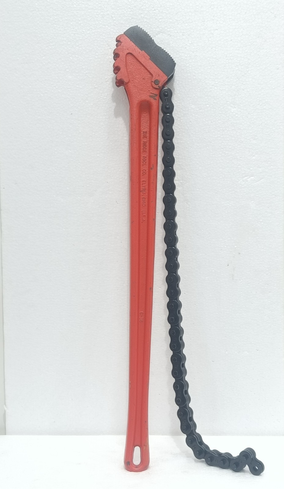 RIDGID C-36 CHAIN PIPE WRENCH 4 1/2 IN CAPACITY MODEL 31330 USA MADE FAST SHIP