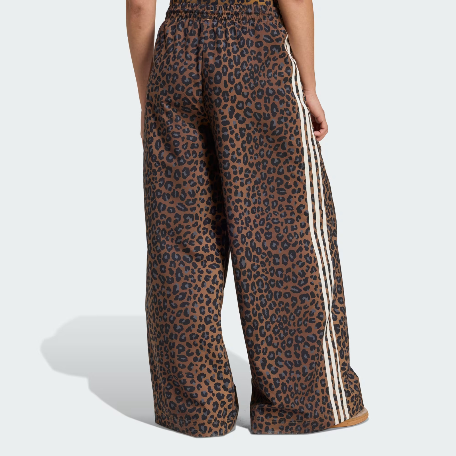 adidas Originals Women's Leopard Firebird Oversized Track Pants JW7302