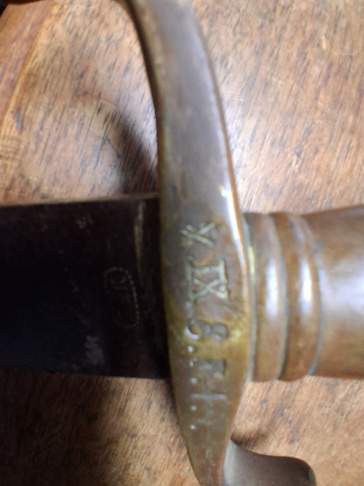 1800's German Saxon Short Sword S&K P.D.L.
