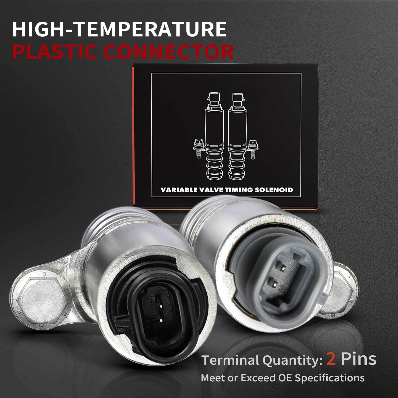 Intake & Exhaust VVT Solenoid Cam Actuator for Chevrolet Malibu Buick Verano GMC