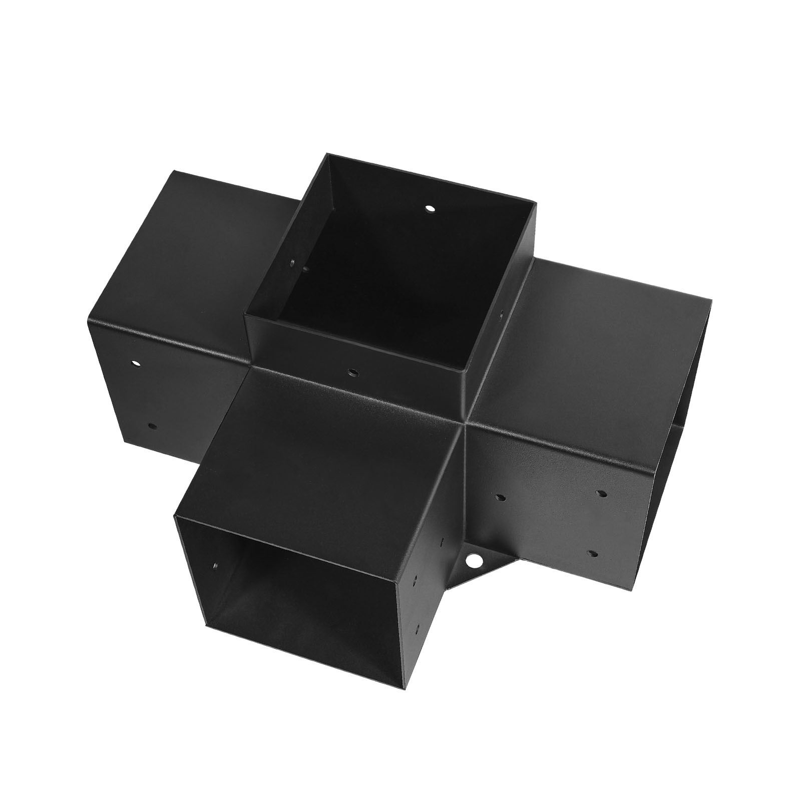 VEVOR 6x6" Pergola Bracket Kit Inner 5.5x5.5 4-Way Woodworks DIY Post 2 pcs