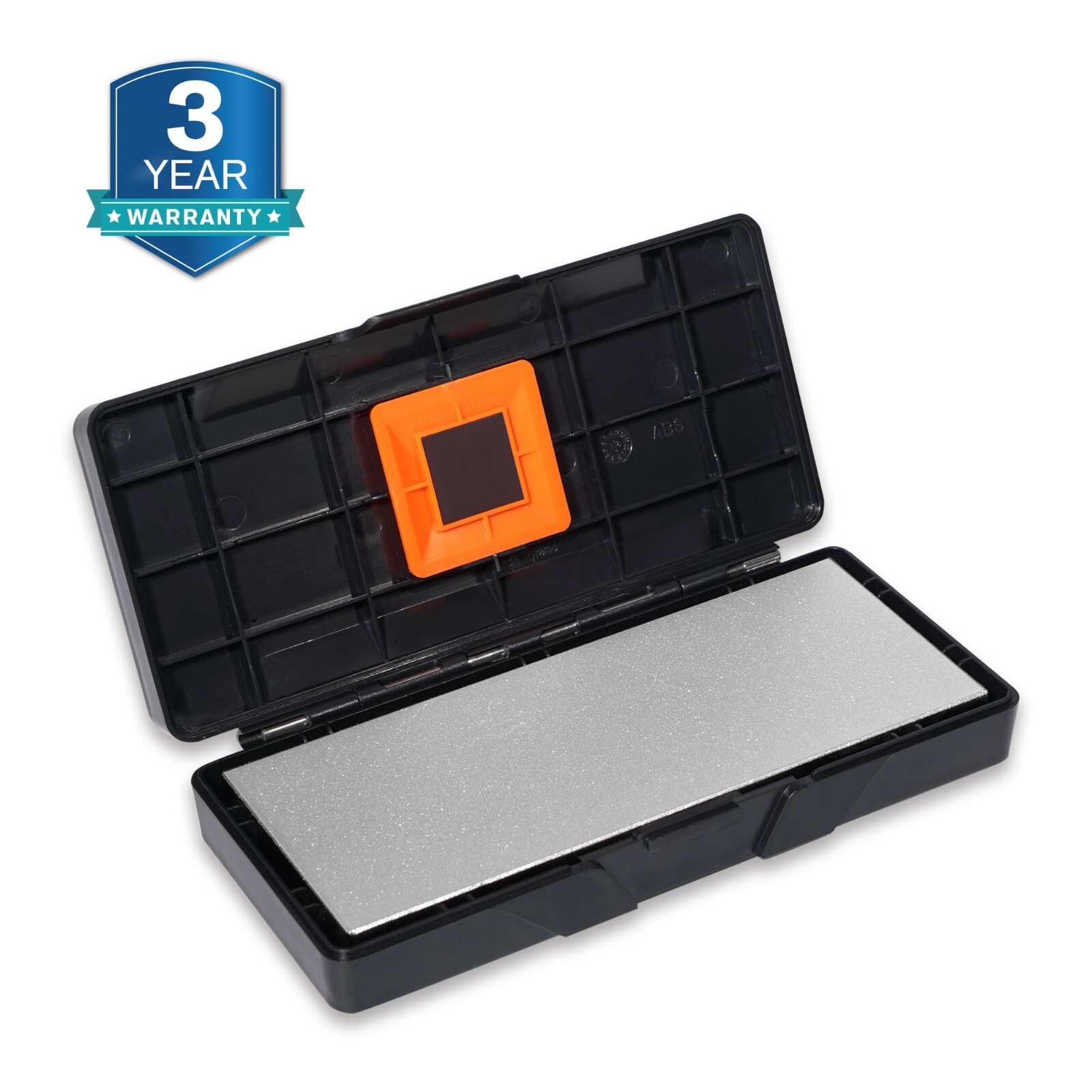 Doublesided Diamond Sharpening Stone Whetstone Knife Sharpener with Storage Base