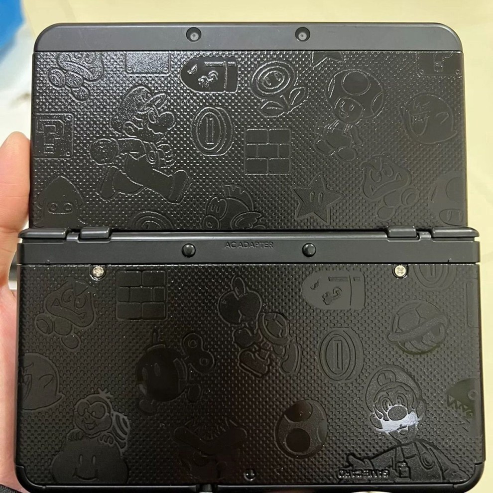 Nintendo New 3DS customization plate Mario Design unused cover Exclusive Shell