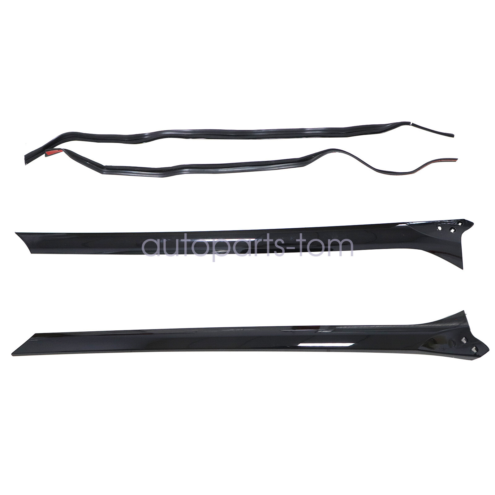 2Pcs Left + Right side FRONT A-PILLAR TRIM Molding For Range Rover 2013-2021 US