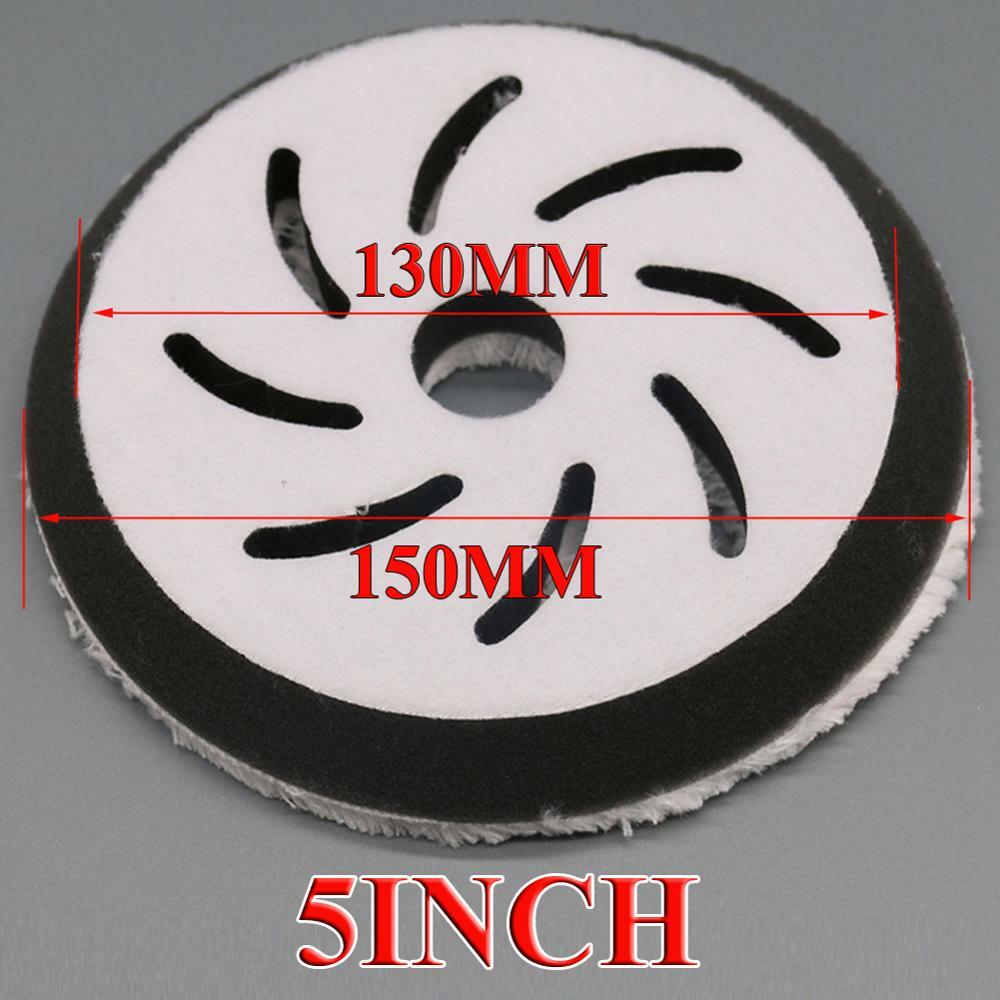 5/6Inch Car Microfiber Polishing Pad Detailing Wheel Durable Sponge Buffing Pad