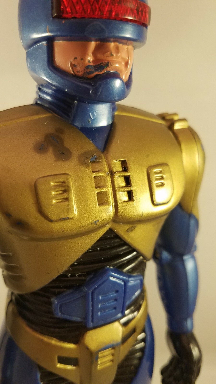 Vintage Soma Toys Sonic-Man Robo Cop Clone 1990 Bootleg Knock-Off KO Works Great