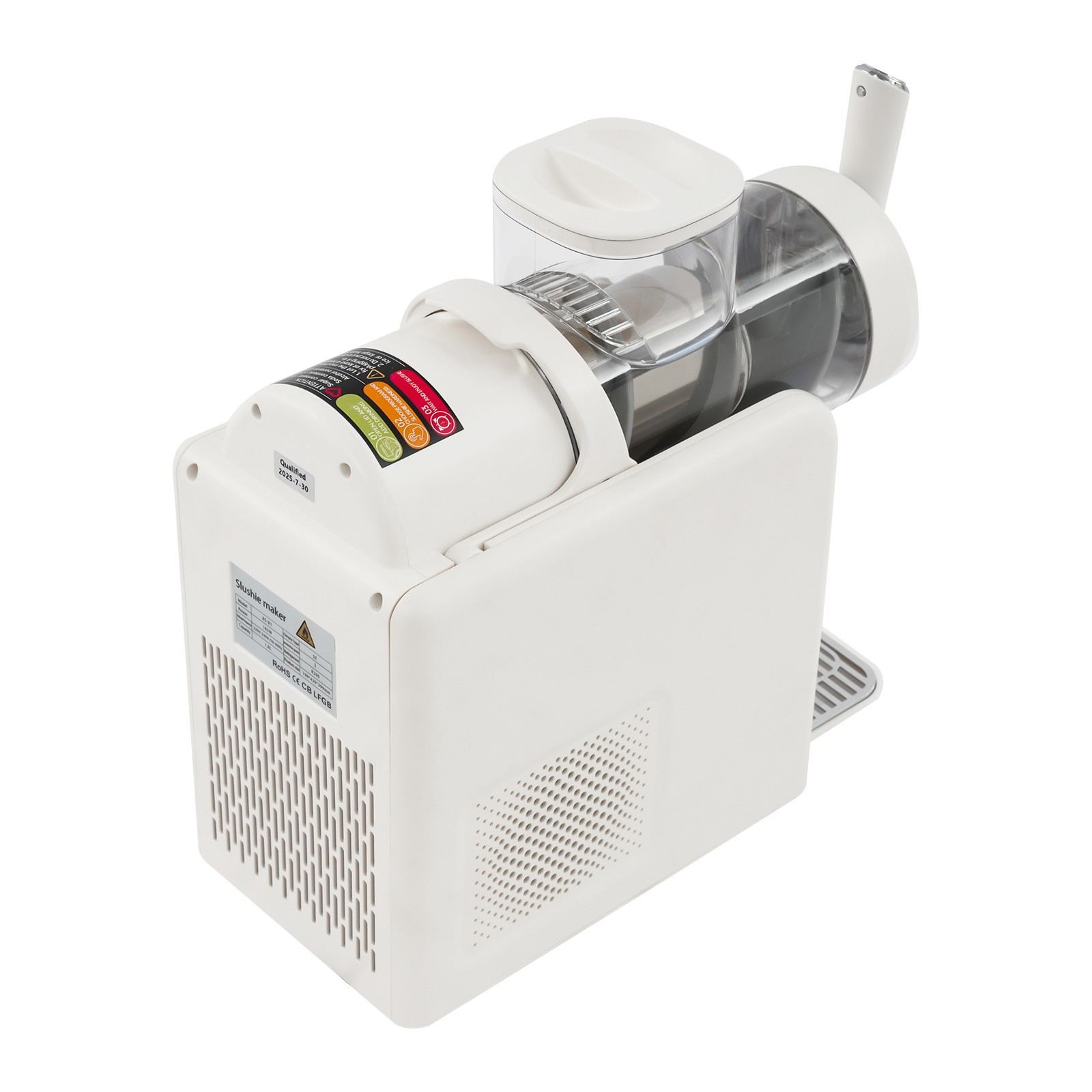 1.8L/0.48 Gallon Electric Shaved Ice Machine Frozen Drink Machine Tabletop 185W