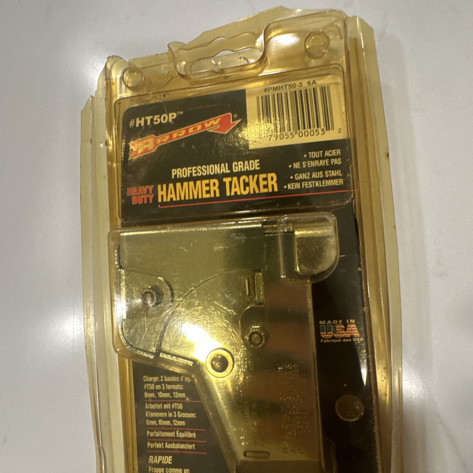 Arrow Fastener HT-50A/HT50P Heavy Duty Hammer Tacker Made In USA New