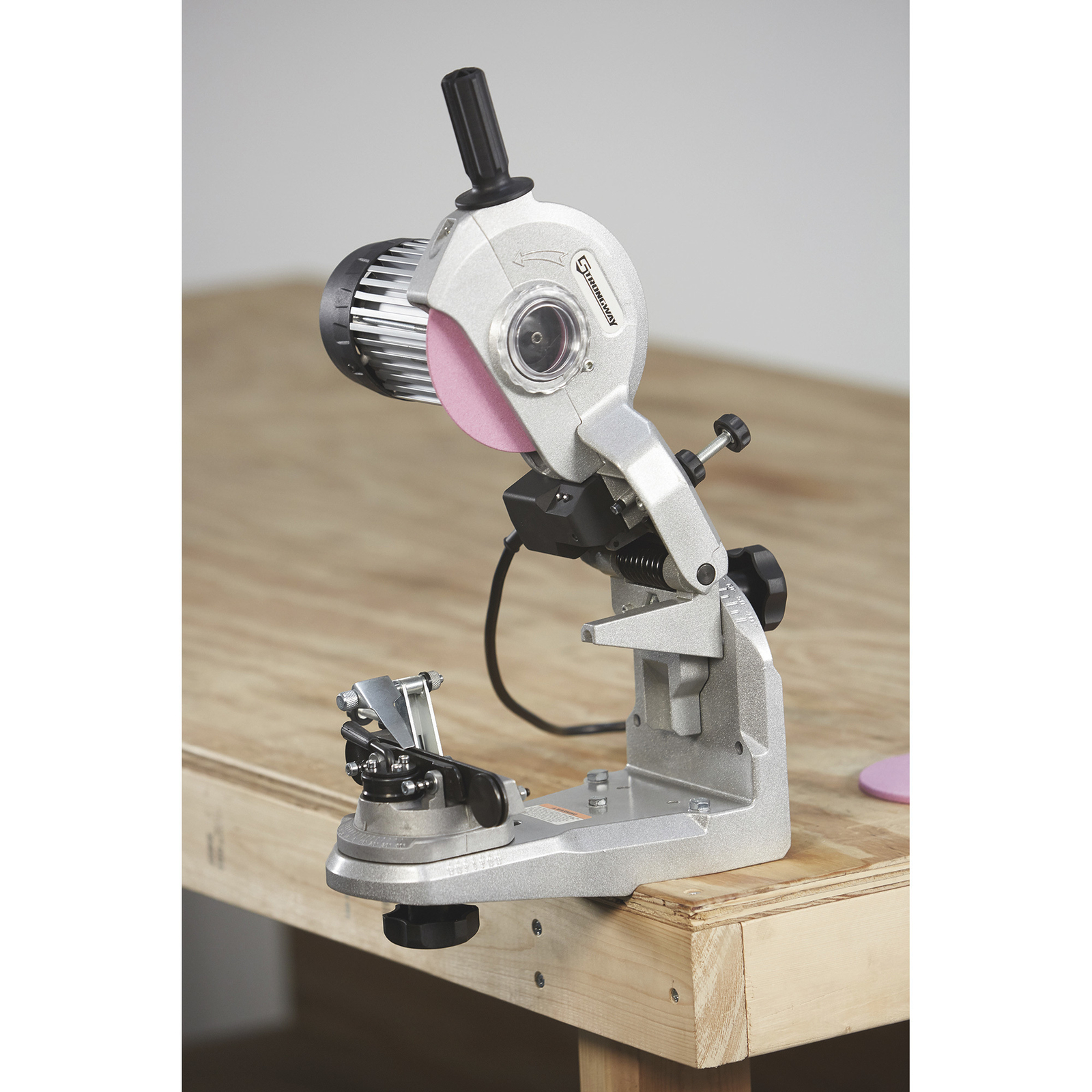 Strongway Electric Chainsaw Sharpener, 110V, 1/4in. to 3/4in. Pitch, 3400 RPM
