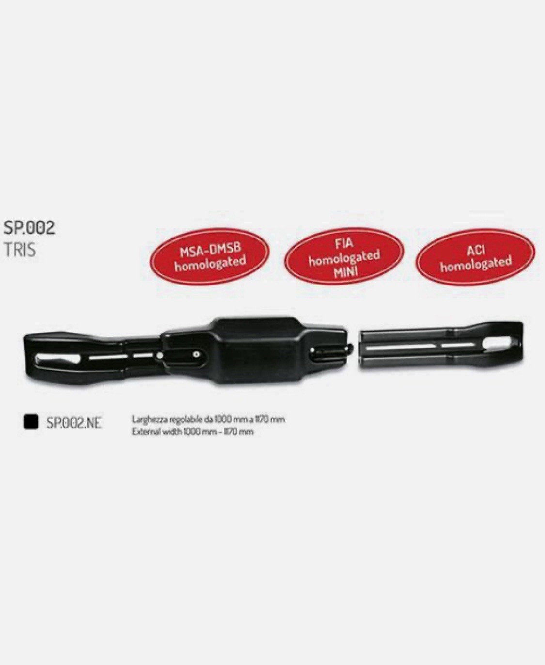 KG RACING KART BLACK REAR BUMPER KIT 3 PIECE SP.002 Cadet