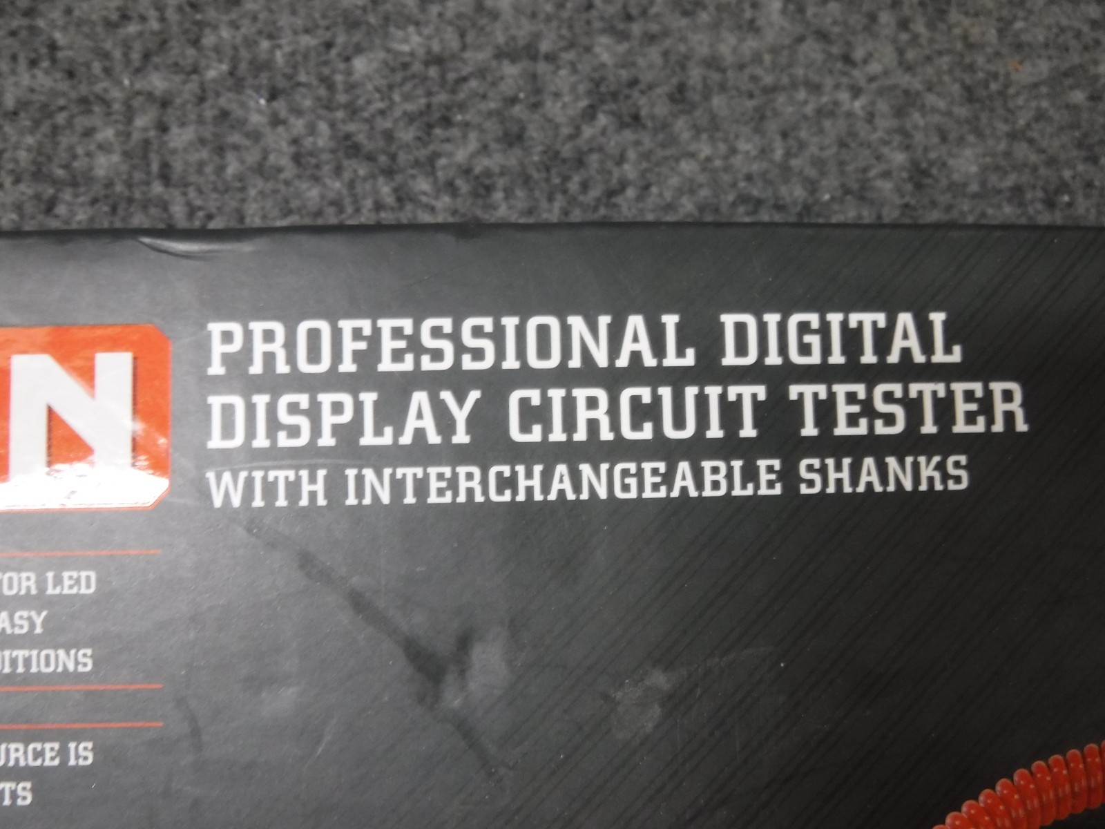 *NEW* ICON Digital Display Circuit Light Tester Kit TPSK 70624