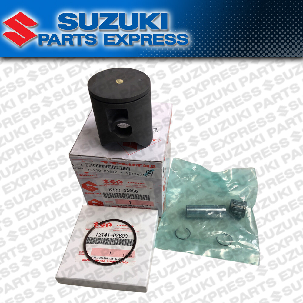 NEW 2002 - 2022 GENUINE OEM SUZUKI RM85 RM 85 85L TOP END PISTON KIT 12100-03850